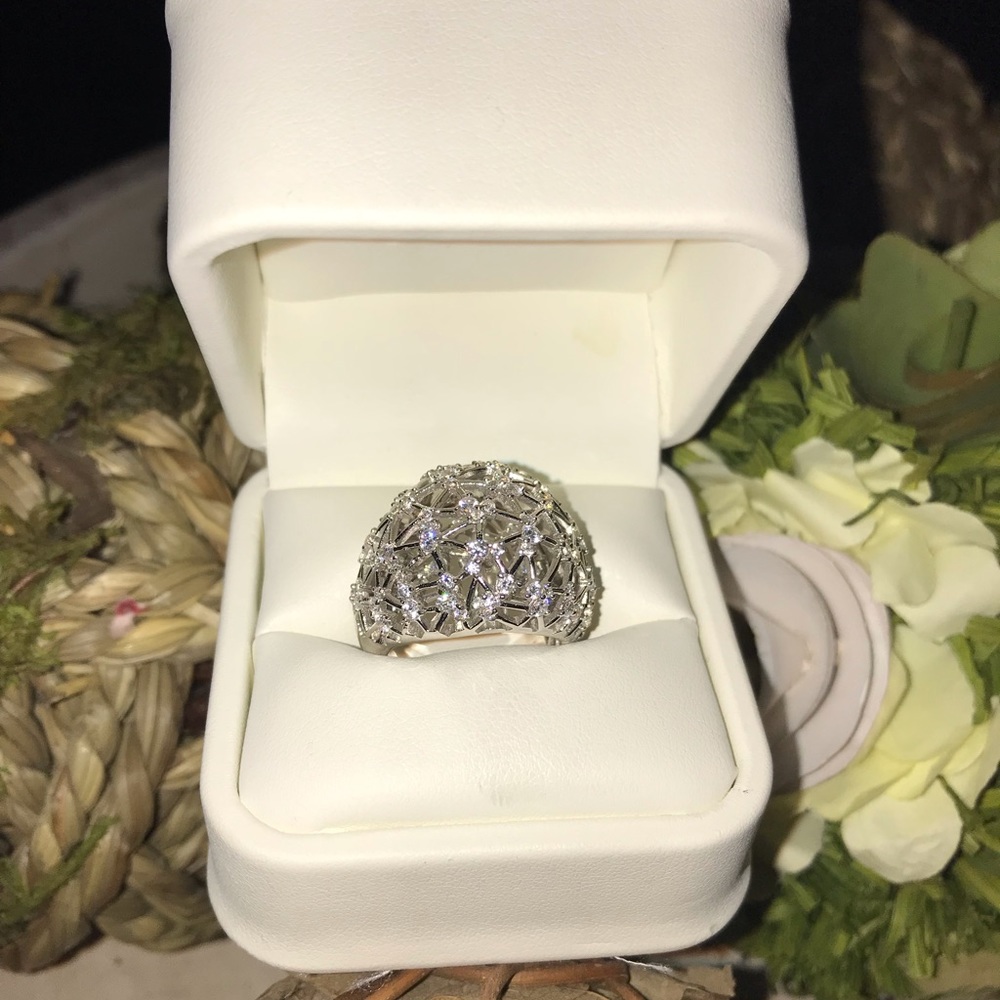 Two sterling silver rings - Picture 2 of 3